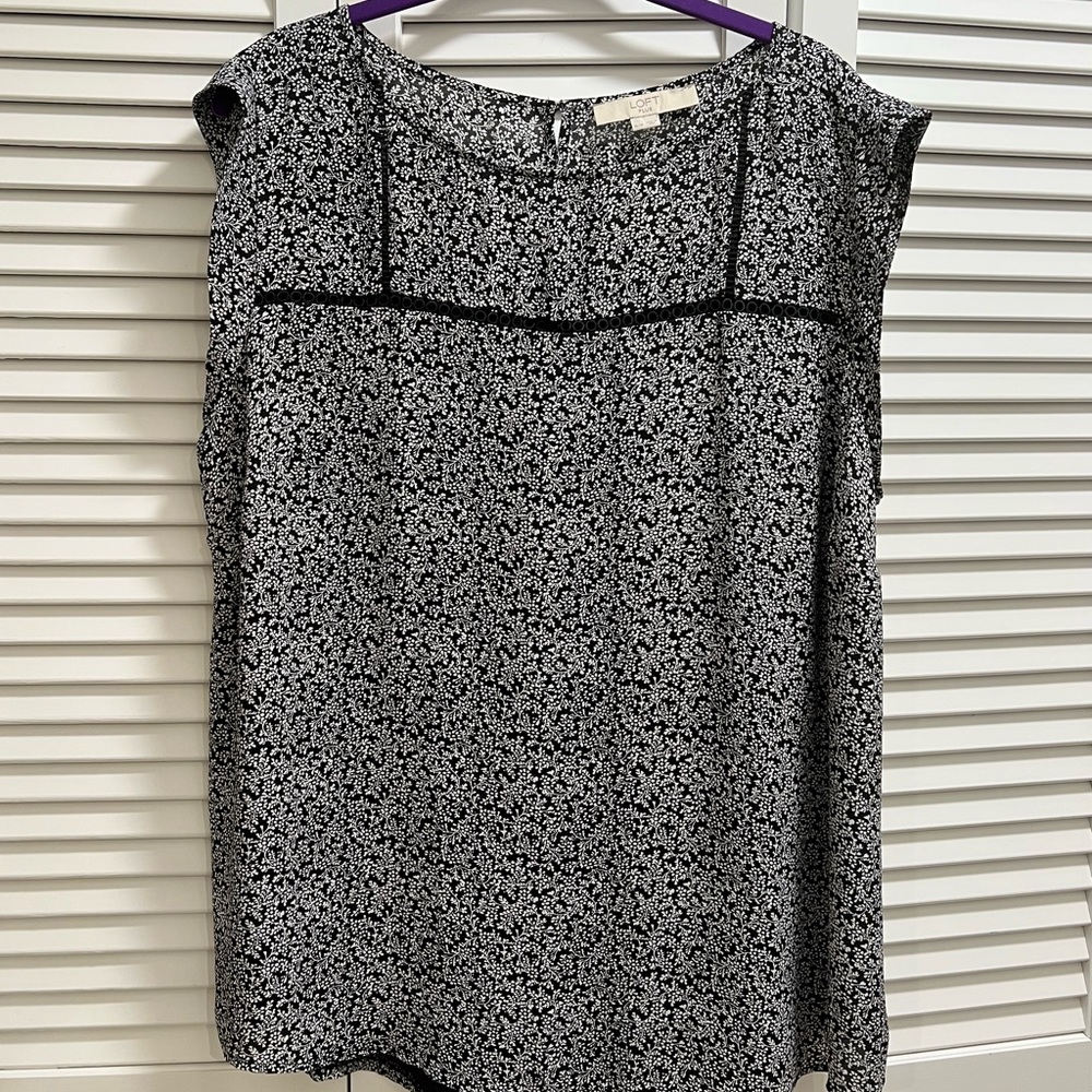 Loft Sleeveless Blouse